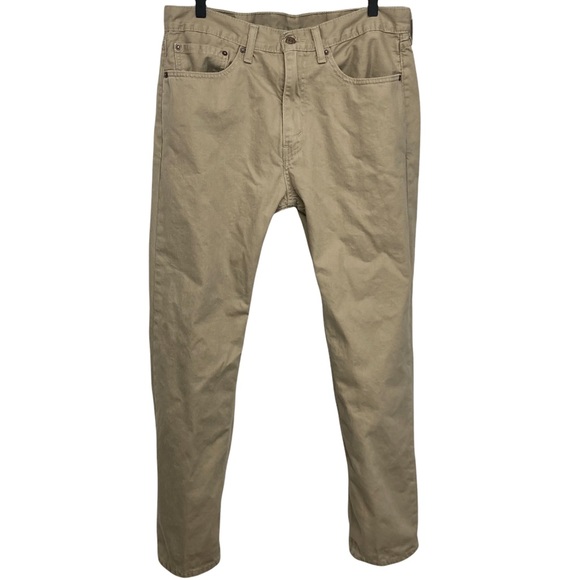 Levi's Other - Levi’s 505 Jeans W34 L30 Tan 100% Cotton straight leg